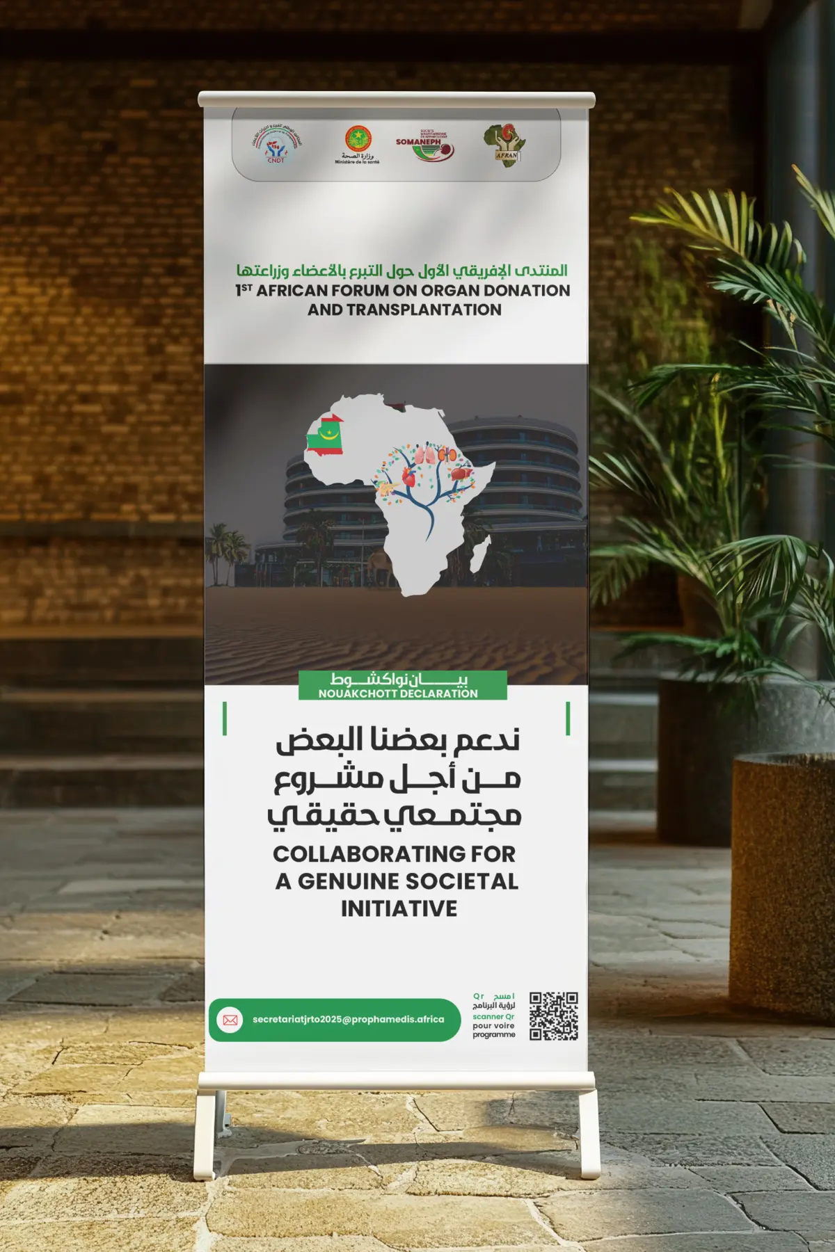 المنتدى الأفريقي الأول للتبرع بالأعضاء وزراعتها — الهوية في قلب المنتدى 5